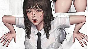 hey, you think this hot korean teen can handle being stuck and used in that tight hole?