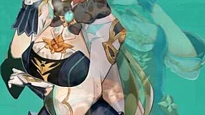 Sucrose's intriguing sexual remedy: jerk off instructions with blowjob hints in Genshin Impact episode 3