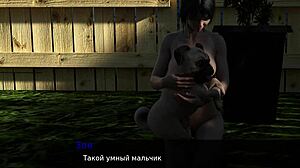 Zoe the Exhibitionist Flashes Naked Outdoors in Part 1