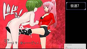 M YUU QUEST RQ GIRL TAKES HARD ACTION in Game Hentai!