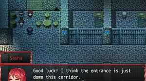 Harem in Another World Hentai Game Features Goth Girl and Nun in BDSM Ritual