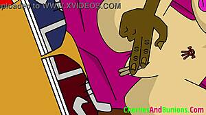 the faithful wife took a facial in a wild interracial group scene.