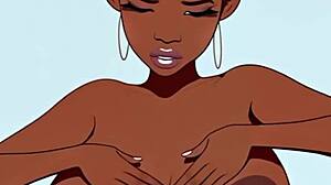 ahegao e-girl gets rough missionary fucking