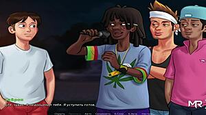 Lehrerin, kann ich deine Titten so anfassen in Summertime Saga Episode?