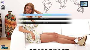 Helping her out in a steamy reunion with step sister in 3D hentai