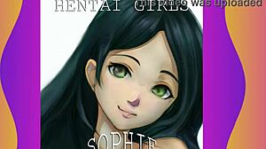 Hentai girls featuring Sophie in detailed scenes.