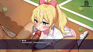 Sex Counselor 1 Features Athletic Tennis Club Senior Giving Blowjob To Big Tits Manga Girl.