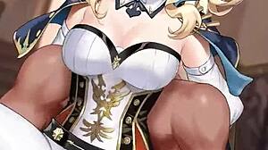 Hey, have you seen Genshin Impact Jean in this cool hentai clip?