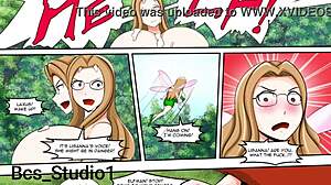 Вау, Хугер Гейм ч1 - пародия Fairy Tail с ростом гигантессы, вздутием сисек и инфляцией хентай 😍