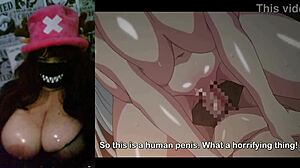 Whoa these hot elves are banging a human guy and ending up pregnant in hentai episode