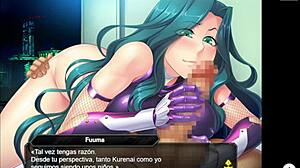 Detalowe przygody Ayame w Taimanin RPGX część 1