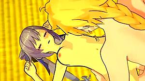 why is keqings electro pussy feeling tingly for a good fuck with creampie in genshin impact?