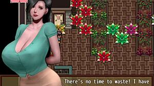 Borba sa gigantskim cvetom u Zombies Retreat igri deo šest