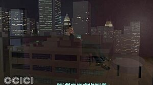 Wife boldly cheats with intense ass job in 3d milf animation featuring big tits and ass