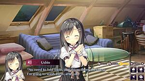 Hemvägen är marshmallow Ushio Aisaka scen 3 engelska