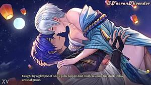 noctilcent delos lantern vigil shows tender gaze at max affection in animation