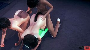 I Enjoy 3 Femboys in Hard Sex, Anime Manga Hentai Gay Porn