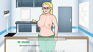 Tease the Big Tits Doctor in Hospital Parody Part 2