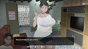 Нтрман Чона Нтр Глас Сцена Част 1 Духане Големи Цици Милф Цици Игра Хентай Цици Детайлен Екшън