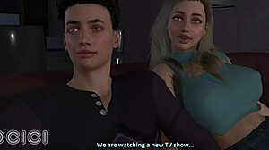 Wife boldly cheats with intense ass job in 3d milf animation featuring big tits and ass