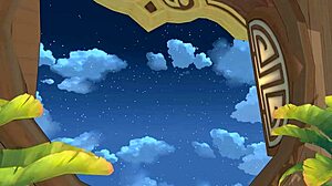 Hu Tao 3D Cartoon Anime Adventures