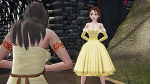 Angel Discovered In Shower Leads To Intense Fucking In 3D Fantasy