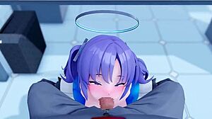 Hayase Yuuka zbirka v 3D animacijah