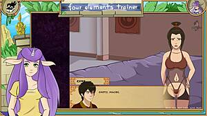 i dive right into licking azula's tight pussy in avatar the last airbender four elements trainer part 48