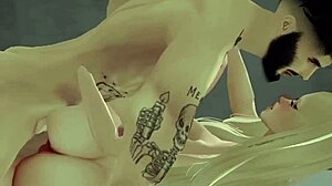 delicia and her sweet step-father sharing intimate 3d moments