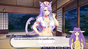 In part 2 of Kiara's ara ara adventure, the sexy catgirl nurse awaits