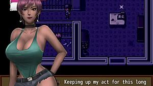 Kämpar mot jätteblomma i zombies retreat spelet del sex