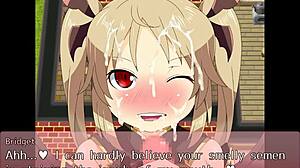 Kald vampyr håndjob med sæd