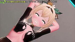 Hey, what's up with supporting via Super Chat in this Rule 34 anime clip?