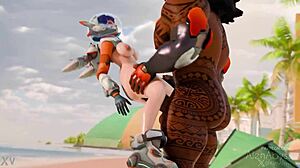 Overwatch Juno Getting Clapped