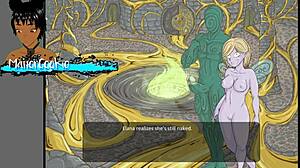 Elana, Curvy Brunette Champion of Lust, Gets Horny in Town Adventures Chapter 2