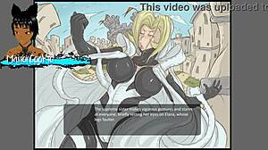 Elana, Curvy Brunette Champion of Lust, Gets Horny in Town Adventures Chapter 2