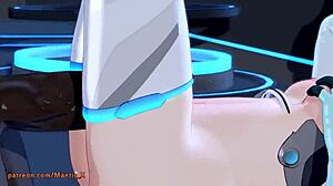 Погружение в 3D хентай мультяшный аниме веселье