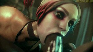 Harley Quinn 渴望3D rule 34肛交后入激烈做爱乐趣