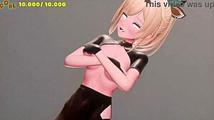 Hey, what's up with supporting via Super Chat in this Rule 34 anime clip?