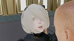 2B undergoes her first military exam in the laboratory!
