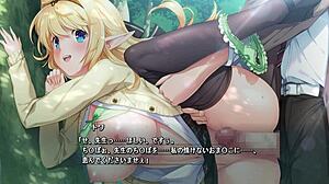 nijou towa in frantic clan action