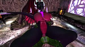 Is Eclipse Central Cynder's Guard Sfx Ver teasing big cocks?