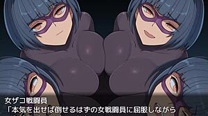 Evil executive receives blowjob in quest.