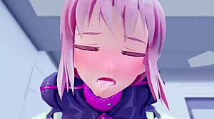 Head nurse manages patient health in anime hospital with intriguing 3d twists