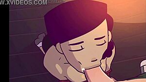 Mami caliente gets hardcore facial in anime milf scene