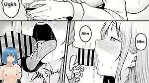 Påverkad av Internat Tjejer med Enorma Tuttar