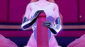 mary and hana race queen in 3d cartoon anime