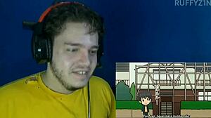 Гледам анимацията където циците подскачат в епизод 01.