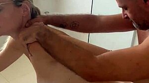 Milf Alinemilf reaches orgasm with gaping ass