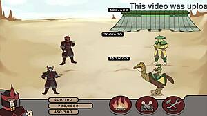 Four Elements Trainer - Slave Route Part 19: Intense BDSM In Avatar Parody